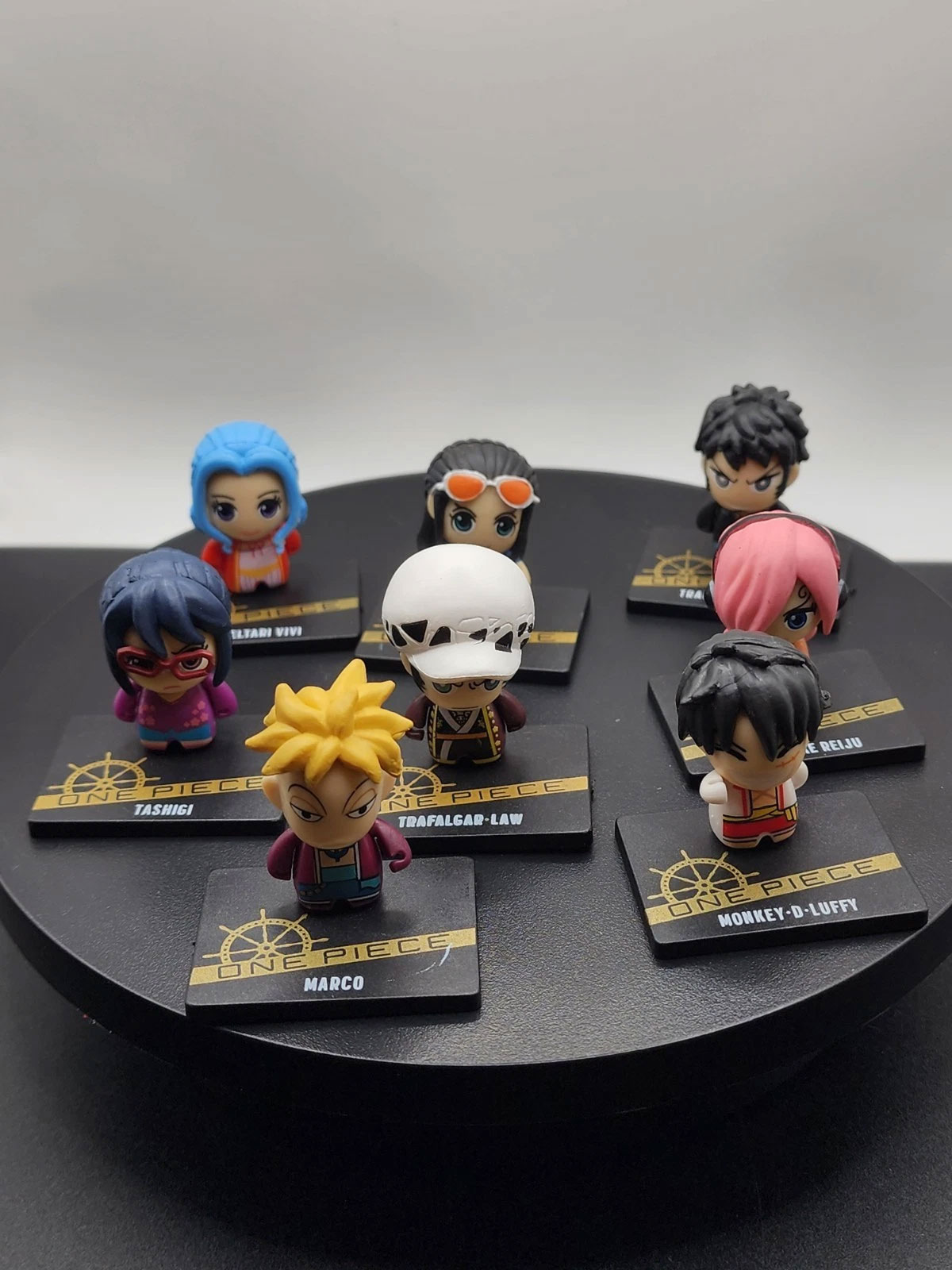 ONE PIECE KoreChara Bandai Mini Figures Luffy Law Loose Anime Figures