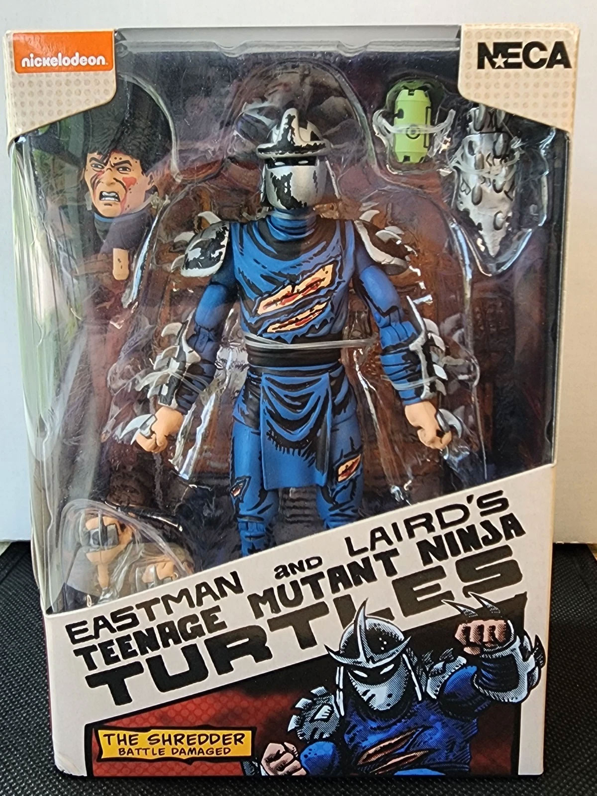 TMNT The Shredder action figure with Battle Damaged Mirage