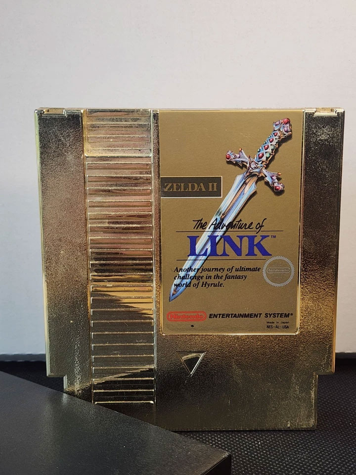 Nintendo NES, Gold Cartridge of Zelda II: The Adventure of Link (